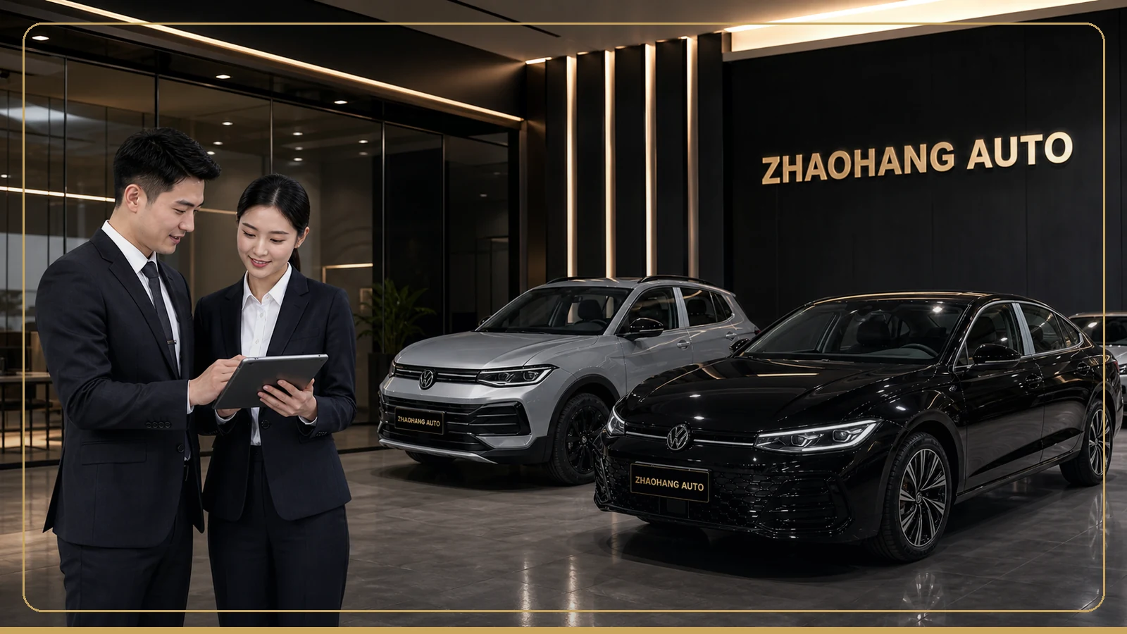 Used car export communication between supplier and overseas buyer